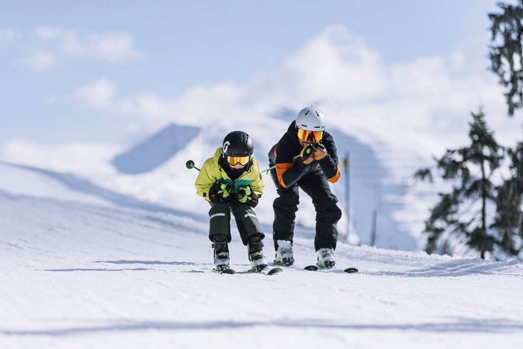 perfect conditions for skiing