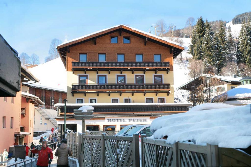 Hotel Peter in winter